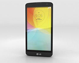 LG L Bello 黒 3Dモデル