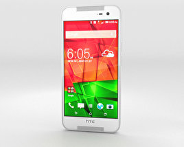 HTC Butterfly 2 白い 3Dモデル