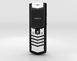 Vertu Signature Black and White 3D-Modell