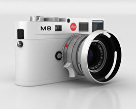 Leica M8 White 3D model