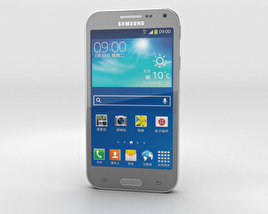 Samsung Galaxy Beam 2 Gray Silver 3D 모델 