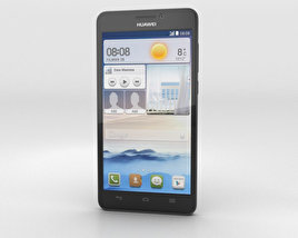 Huawei Ascend G630 黒 3Dモデル