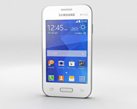 Samsung Galaxy Young 2 White 3D 모델 