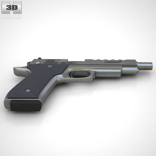 Laseraim Arms Deluxe 45 Auto 3d Model Download Weapon On 8481