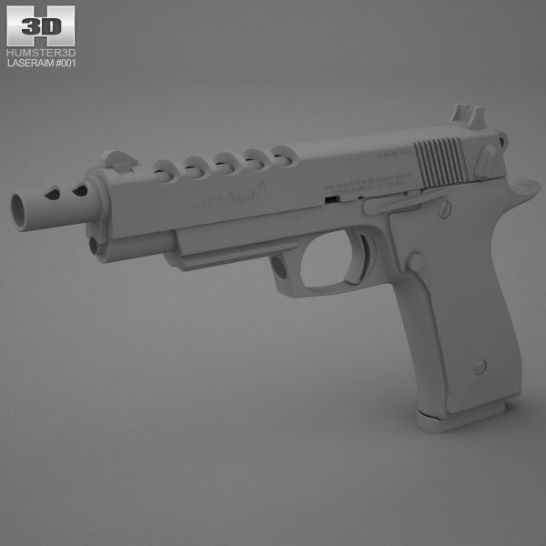 Laseraim Arms Deluxe 45 Auto Modelo 3d Descargar Arma On 9628