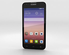 Huawei Ascend Y550 白い 3Dモデル