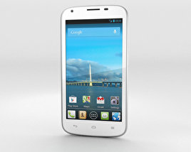 Huawei Ascend Y600 白い 3Dモデル