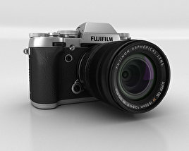 Fujifilm X-T1 Silver 3D model