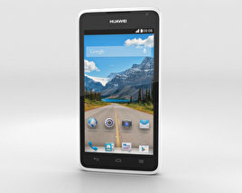Huawei Ascend Y530 白い 3Dモデル