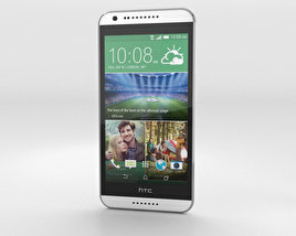 HTC Desire 620G Marble White 3D 모델 