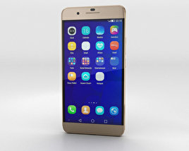 Huawei Honor 6 Plus Gold 3D模型