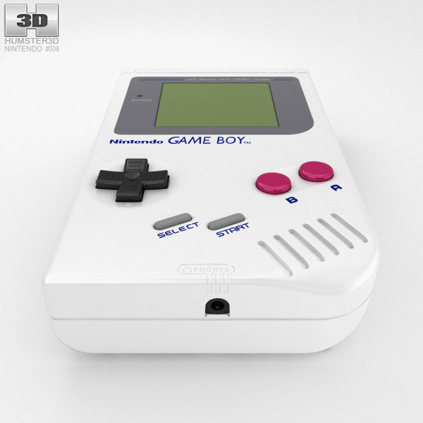 Nintendo GameBoy Advance SP 3D Model $49 - .c4d - Free3D