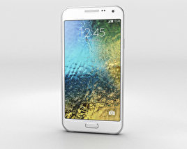 Samsung Galaxy E5 Bianco Modello 3D
