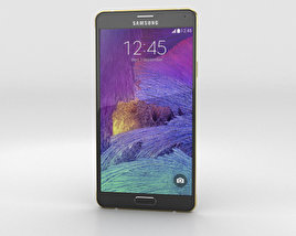 Samsung Galaxy Note 4 Gold Edition 3D-Modell