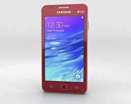 Samsung Z1 Wine Red 3D-Modell