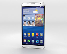 Huawei Ascend GX1 白い 3Dモデル