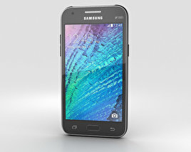 Samsung Galaxy J1 Nero Modello 3D