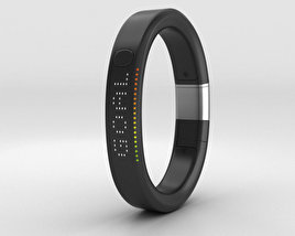 Nike+ FuelBand SE Metaluxe Limited Silver Edition 3D модель