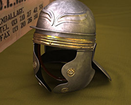 Roman Legionnaire Helmet 3D model