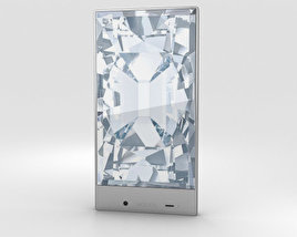 Sharp Aquos Crystal White 3Dモデル
