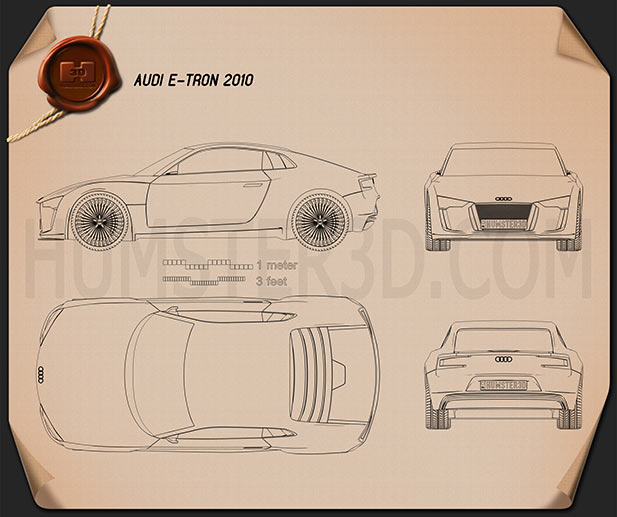 Audi e-tron Blueprint