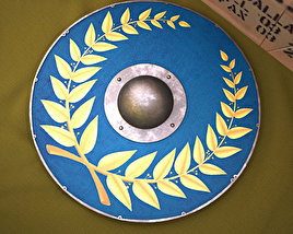 Parma Roman shield 3D model