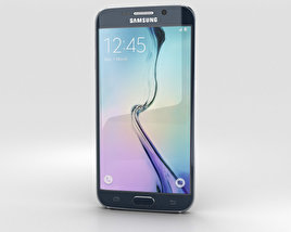 Samsung Galaxy S6 Edge Black Sapphire 3D model