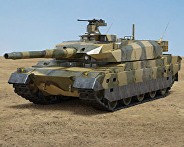 Type 10 Tanque de guerra Modelo 3d