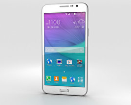 Samsung Galaxy Grand Max 白色的 3D模型
