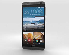 HTC One E9+ Meteor Gray 3D model