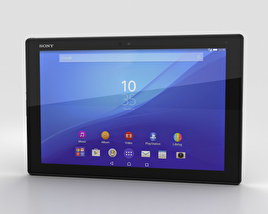 Sony Xperia Z4 Tablet LTE 黒 3Dモデル