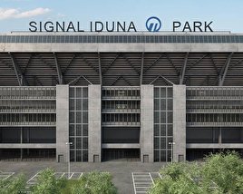 Signal Iduna Park Modello 3D