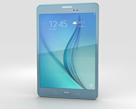 Samsung Galaxy Tab A 8.0 Smoky Blue 3D 모델 