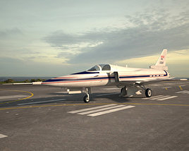 그루먼 X-29 3D 모델 