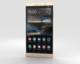 Huawei P8max Luxurious Gold 3D 모델 