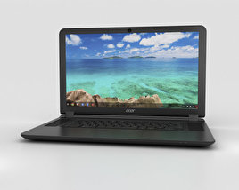 Acer Chromebook 15 Negro Modelo 3D