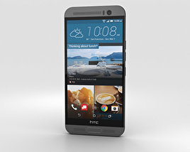 HTC One M9+ Gunmetal Gray 3D model