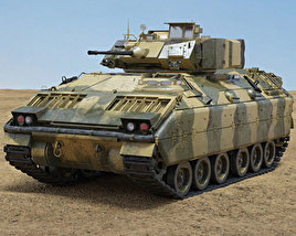 M2A1 Bradley 3D-Modell