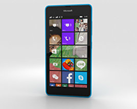 Microsoft Lumia 540 Blue Modèle 3D