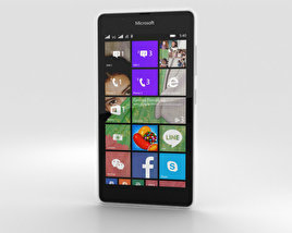 Microsoft Lumia 540 White 3D model