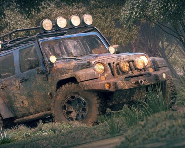 Forest jeep