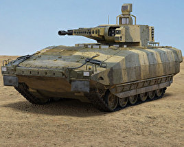 Puma (IFV) Infantry Боевая машина 3D модель