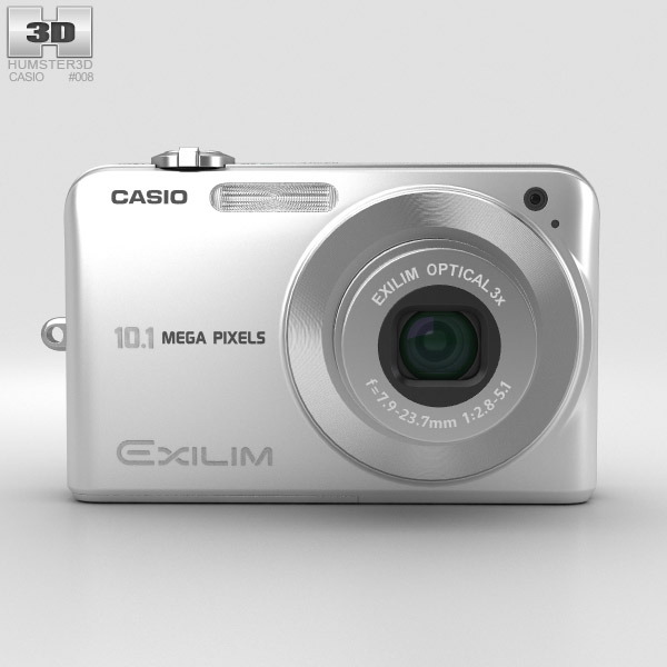 Casio Exilim EX- Z1050 Silver 3Dモデル ダウンロード