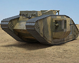 Mark V Tank 3D model