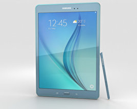 Samsung Galaxy Tab A 9.7 S Pen Smoky Blue 3D-Modell