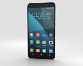 Huawei Honor 4X 白色的 3D模型