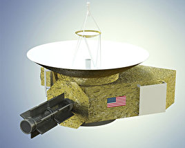 New Horizons Interplanetary space probe 3D model