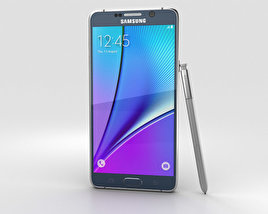 Samsung Galaxy Note 5 Black Sapphire Modèle 3D