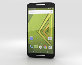 Motorola Moto X Play 黑色的 3D模型