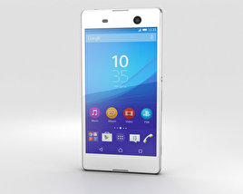 Sony Xperia M5 白色的 3D模型